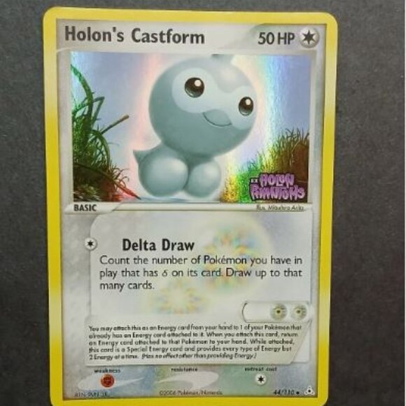 LP Holon's Castform 44/110 Holon Phantoms Reverse Holo - Picture 1 of 2